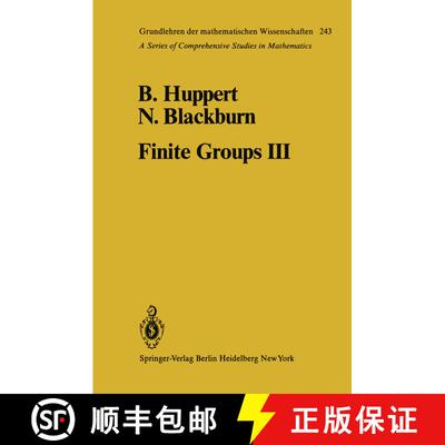 【3-4周达】Finite Groups III [9783642679995]