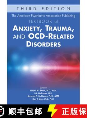 【3-4周达】The American Psychiatric Association Publishing Textbook of Anxiety, Trauma, and OCD-Relat... [9781615372324]