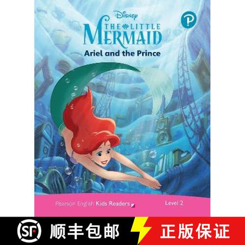 【3-4周达】Level 2: Disney Kids Readers Ariel and the Prince Pack [9781292346694]