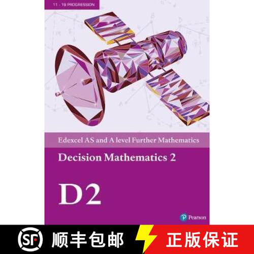 【3-4周达】Pearson Edexcel AS and A level Further Mathematics Decision Mathematics 2 Textbook + e-book [9781292183305]