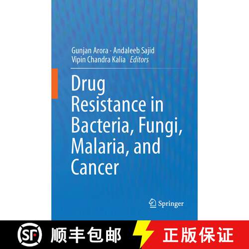 【3-4周达】精装 Drug Resistance in Bacteria, Fungi, Malaria, and Cancer [9783319486826]