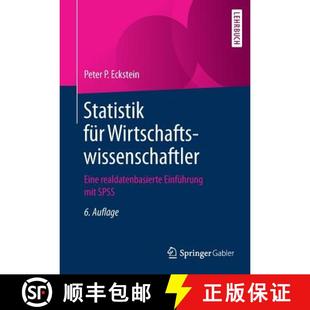 mit 9783658247973 Statistik Eine realdatenbasierte Wirtschaftswissenschaftler 4周达 für SPSS Einführung