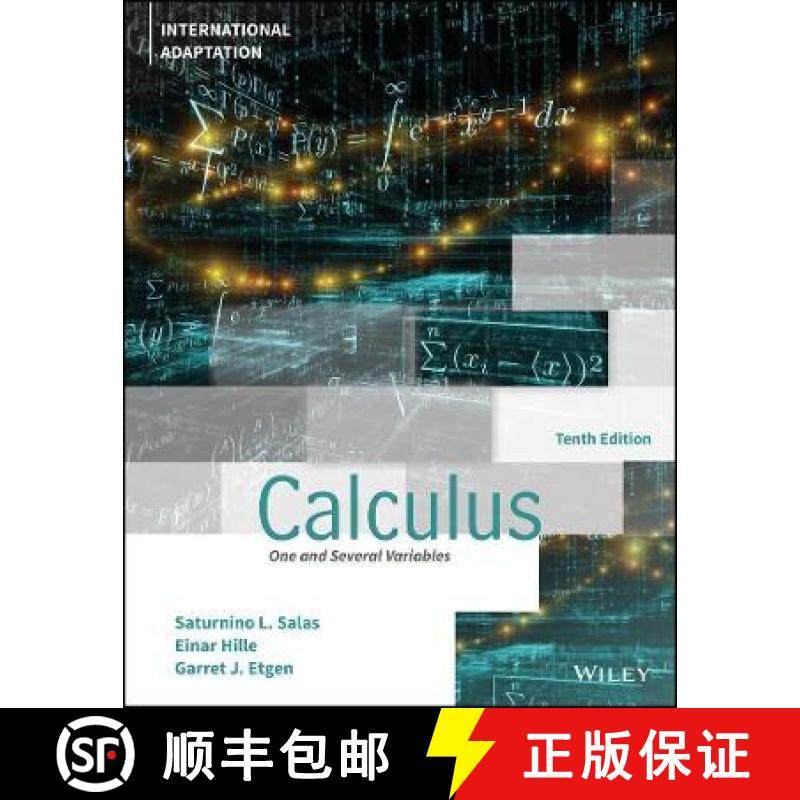 【3-4周达】Calculus: One and Several Variables, International Adaptation [9781119770671]