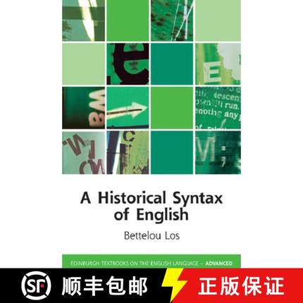 【3-4周达】A Historical Syntax of English [9780748641437]