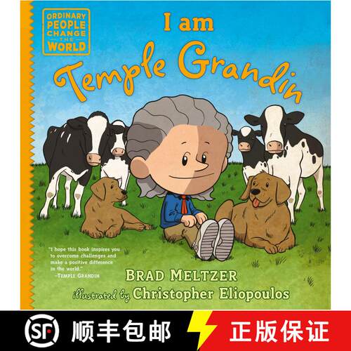 【3-4周达】精装 I am Temple Grandin [9780593405970]