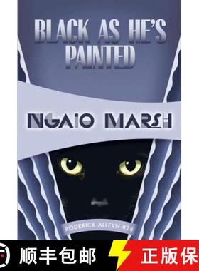 【3-4周达】Black as He's Painted: Inspector Roderick Alleyn #28 [9781631940484]