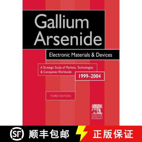 【3-4周达】精装 Gallium Arsenide, Electronics Materials and Devices. A Strategic Study of Markets, Te... [9781856173643]