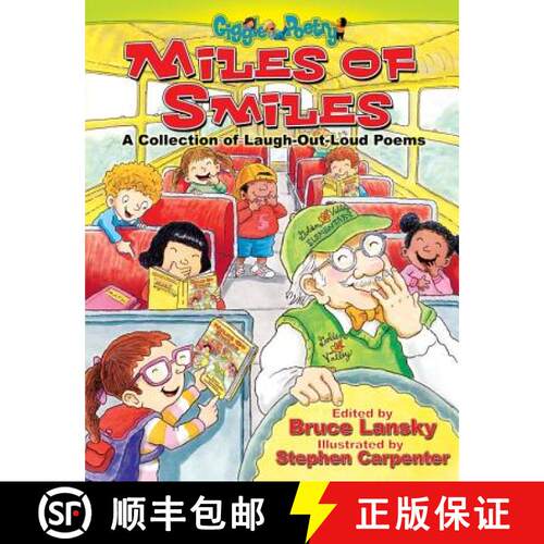 【3-4周达】Miles of Smiles: A Collection of Laugh-Out-Loud Poems [9780689034619]