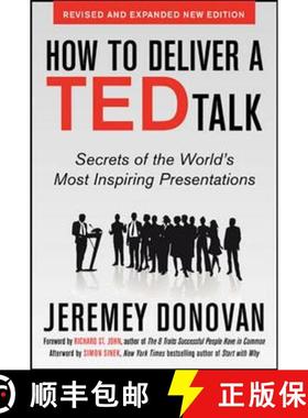 预订 How to Deliver a TED Talk: Secrets of the World's Most Inspiring Presentations, revised and expa... [9780071831598]