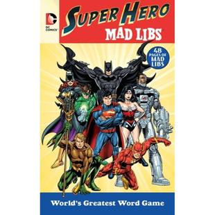 Comics Libs Game 9780843182712 4周达 Hero Greatest World Super Word Mad