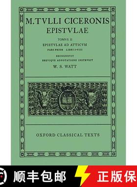 【3-4周达】Epistulae: Volume II, Part 1: Ad Atticum, Books I-VIII [9780198146452]