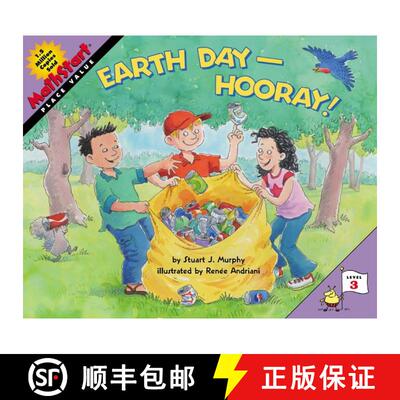 【3-4周达】Earth Day--Hooray! A Springtime Book For Kids: MathStart Level 3: Place Value [9780060001292]