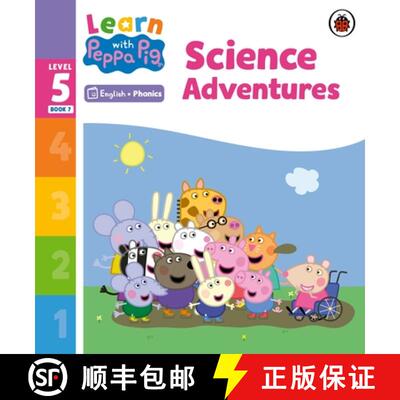 【3-4周达】Learn with Peppa Phonics Level 5 Book 7  Science Adventures (Phonics Reader) [9780241577141]