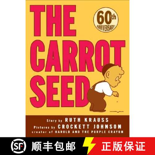 【3-4周达】精装 The Carrot Seed [9780060233518]
