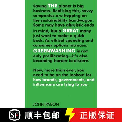 【3-4周达】The Great Greenwashing: How Brands, Governments, and Influencers Are Lying to You [9781487012861]