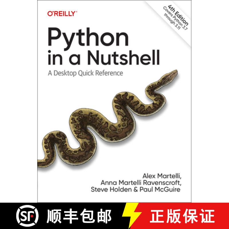 【3-4周达】Python in a Nutshell: A Desktop Quick Reference [9781098113551]