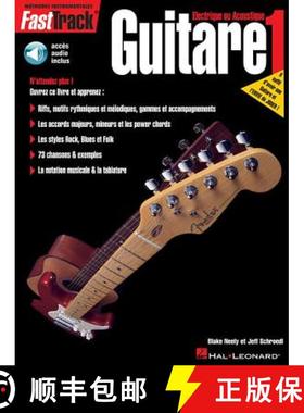 预订 Fasttrack Guitar Method - Book 1 - French Edition (Book/Online Audio) [9789043103589]