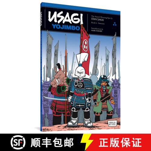 【3-4周达】Usagi Yojimbo Book 2: Samurai [9780930193881]