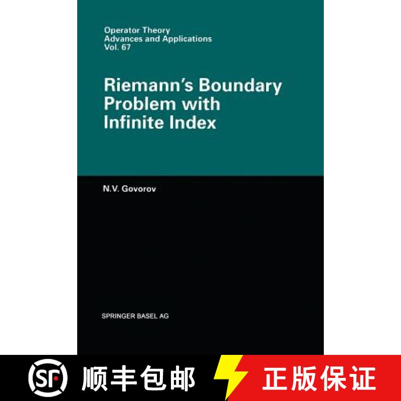 【3-4周达】Riemann's Boundary Problem with Infinite Index [9783034896559]