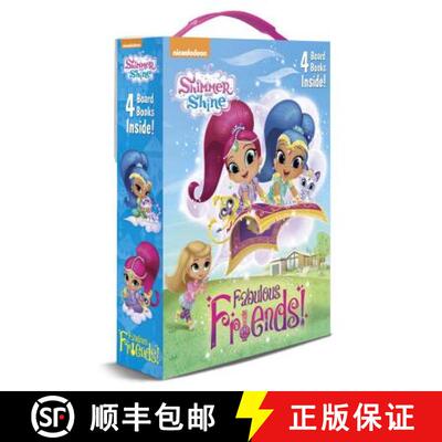 【3-4周达】精装 Fabulous Friends! (Shimmer and Shine) [9780399557903]