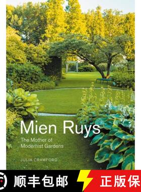 【3-4周达】Mien Ruys : The Mother of Modernist Gardens [9781848225640]