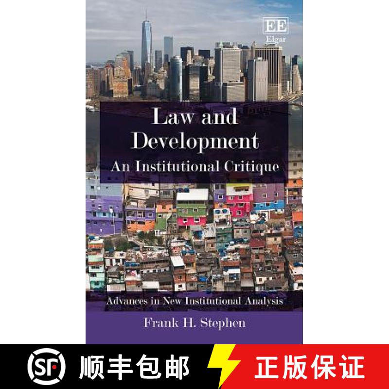 【3-4周达】Law and Development: An Institutional Critique: An Institutional Critique [9781784718206]