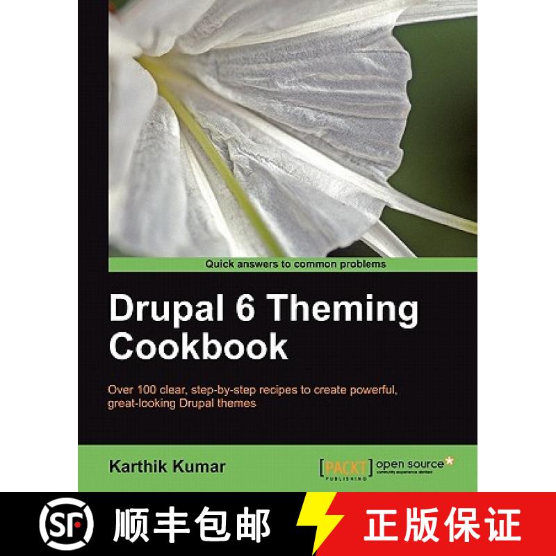 预订 Drupal 6 Theming Cookbook [9781847198686]