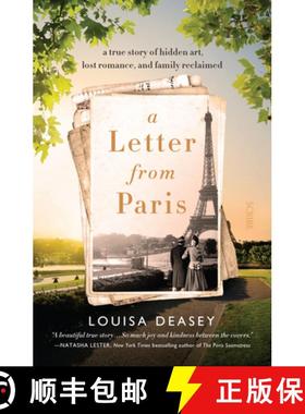 【3-4周达】A Letter from Paris: A True Story of Hidden Art, Lost Romance, and Family Reclaimed: Canad... [9781950354252]