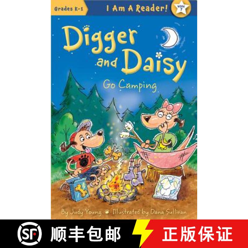 【3-4周达】Digger and Daisy Go Camping [9781534110236]