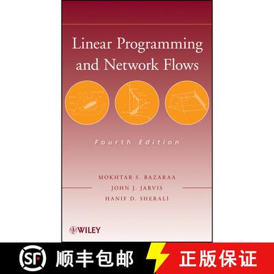 【3-4周达】精装 Linear Programming And Network Flows, Fourth Edition [Wiley数学] [9780470462720]