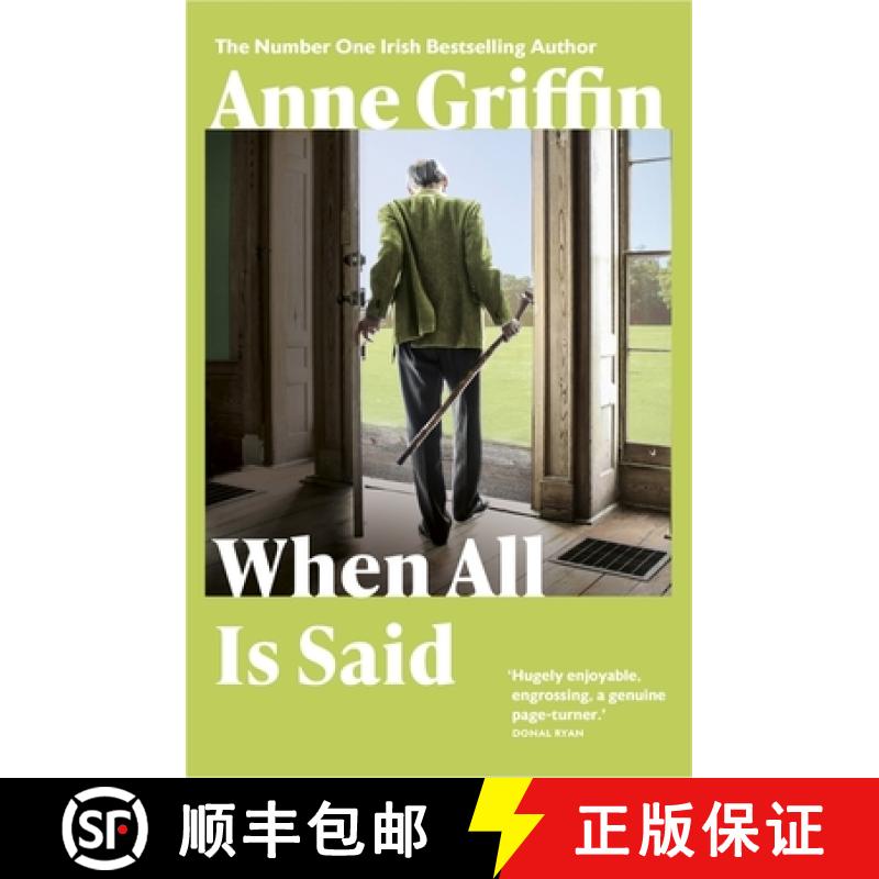 【3-4周达】When All is Said: The Number One Irish Bestseller by the author of Listening Still [9781473683020]