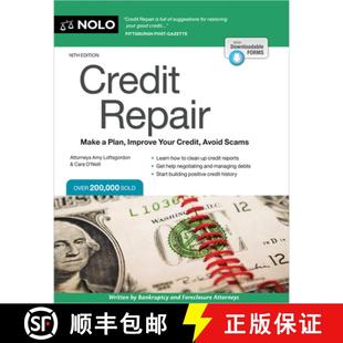 【3-4周达】Credit Repair: Make a Plan, Improve Your Credit, Avoid Scams [9781413332094]
