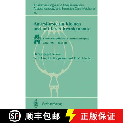 【3-4周达】Anaesthesie im kleinen und mittleren Krankenhaus : Zentraleuropäischer Anaesthesiekongre... [9783540166306]
