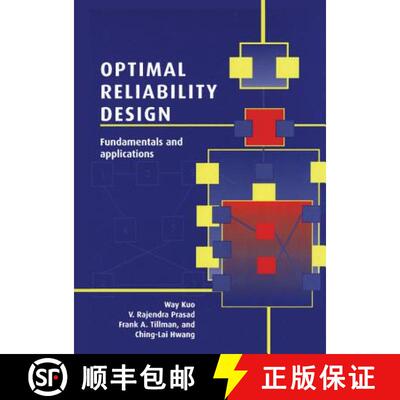 【3-4周达】精装 Optimal Reliability Design: Fundamentals and Applications [9780521781275]