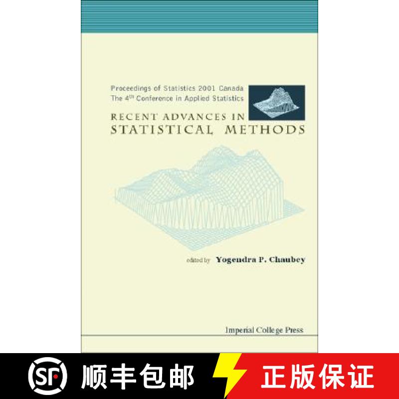 【3-4周达】Recent Advances in Statistical Methods, Proceedings of Statistics 2001 Canada: The 4th Con... [9781860943331]