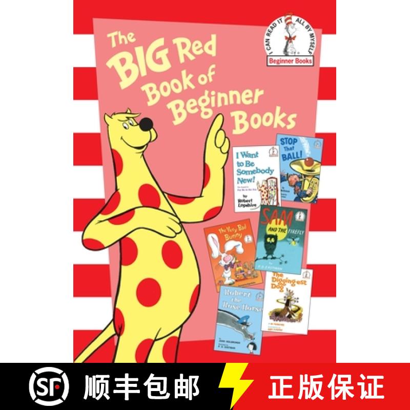 【3-4周达】The Big Red Book of Beginner Books [9780375865312]