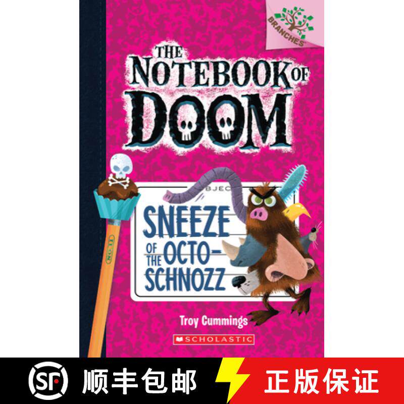 预订 Sneeze of the Octo-Schnozz: A Branches Book (the Notebook of Doom #11): Volume 11 [9781338034486]