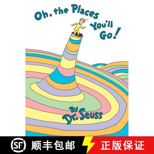 【3-4周达】精装 Oh, the Places You'll Go! [9780679805274]