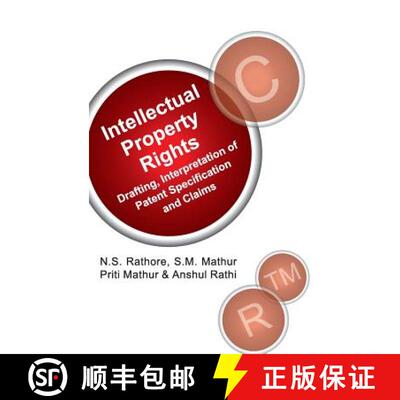 【3-4周达】精装 IPR: Drafting,Interpretation of Patent Specifications and Claims: Drafting,Interpreta... [9789381450819]