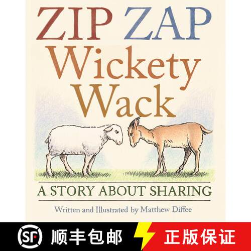 【3-4周达】精装 Zip Zap Wickety Wack: A Story About Sharing [9780823458714]