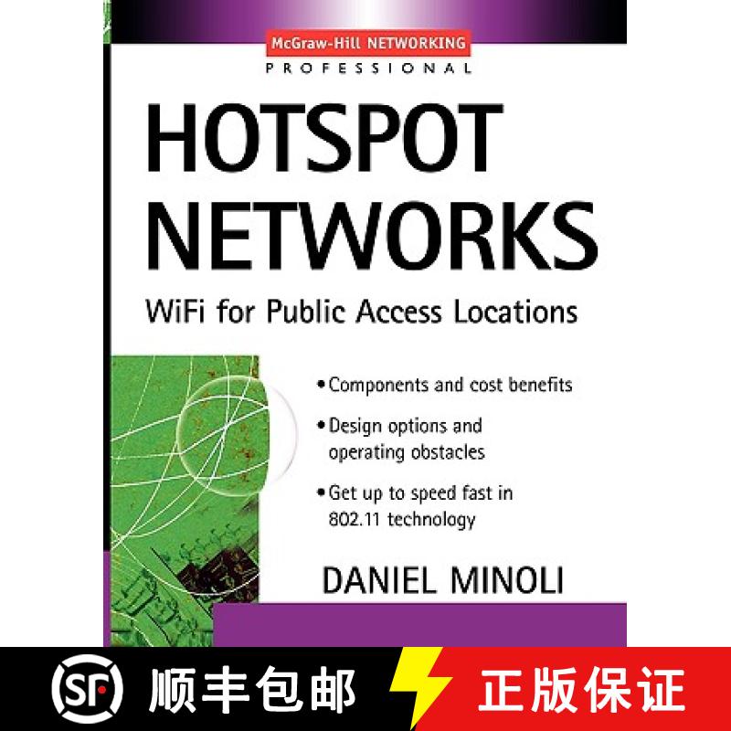 【2-3周达】Hotspot Networks: Wi-Fi for Public Access Locations [9780071409780]