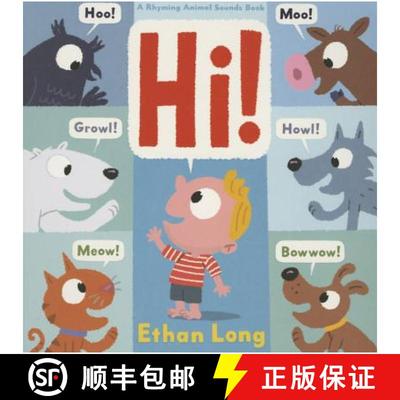 预订 Hi!: A Rhyming Animal Sounds Book [9781419713651]