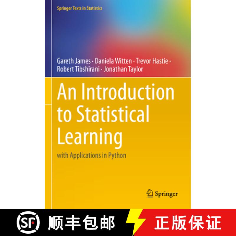 【3-4周达】An Introduction to Statistical Learning: With Applications in Python [9783031391897]
