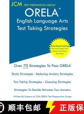 【3-4周达】ORELA English Language Arts - Test Taking Strategies: ORELA English Language Arts Exam - F... [9781647688318]