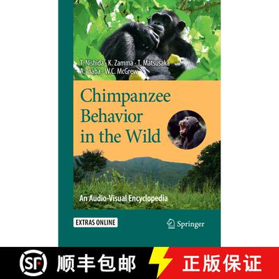 【3-4周达】Chimpanzee Behavior in the Wild : An Audio-Visual Encyclopedia [9784431547105]