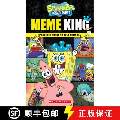 【3-4周达】Spongebob Squarepants: Meme King [9798225042486]