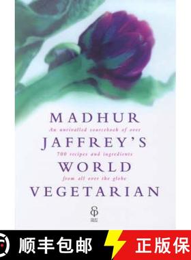 【3-4周达】Madhur Jaffrey's World Vegetarian: An Unrivalled Sourcebook of Over 600 Recipes and Ingred... [9780091863647]