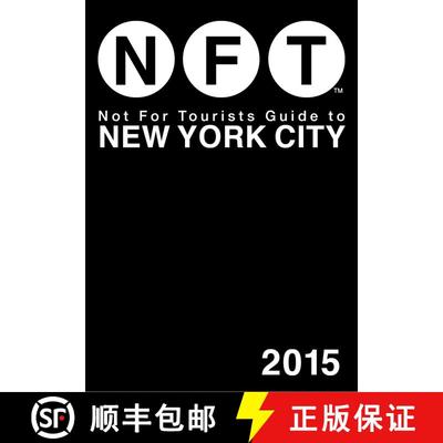 【3-4周达】Not for Tourists Guide to New York City [With Map] [9781629146355]