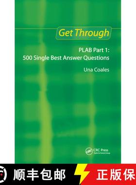 【3-4周达】Get Through Plab Part 1: 500 Single Best Answer Questions [9781138372870]