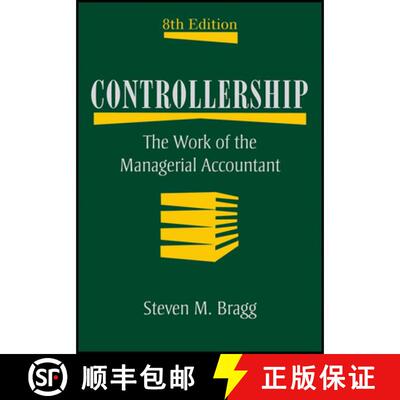 【3-4周达】精装 Controllership: The Work Of The Managerial Accountant, 8Th Edition [Wiley会计] [9780470481981]